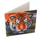 CRYSTAL ART Kit carte broderie diamant 18x18cm Tigre