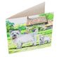 CRYSTAL ART Kit carte broderie diamant 18x18cm Westie