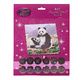 CRYSTAL ART Kit carte broderie diamant 18x18cm Pandas