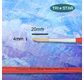 Round brush - Bristles - White hair - Varnished handle - n°20