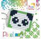 PIXEL Kit créatif porte-clé 4x3cm - Panda