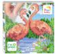 PIXEL Kit créatif tableau 12x12cm - Flamant rose