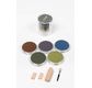 PANPASTEL Set de 5 couleurs + outils - Ultra-sombres