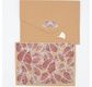 PAPERTREE NATURE Enveloppe kdo A5 Kraft/Bordeaux