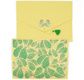 PAPERTREE NATURE Enveloppe kdo A5 Vert/Or