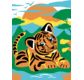 Peinture par N° junior - Tifou le tigre