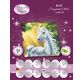 CRYSTAL ART Kit carte broderie diamant 18x18cm Licorne