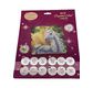 CRYSTAL ART Kit carte broderie diamant 18x18cm Licorne