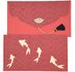 PAPERTREE LUCKY Enveloppe kdo 19x10cm - Rouge