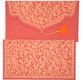 PAPERTREE TAJ Enveloppe kdo19x10-Rouge/Orange