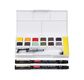 DERWENT - Set Line&Wash - carrés aquarellables INKTENSE & GRAPHITINT