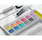 DERWENT - palette de 12 carrés aquarellables - Couleurs Pastels