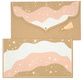 PAPERTREE STARDUST Gift envelope 19x10cm Natural