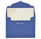 PAPERTREE GAÏA Mini Message env + card 6x8,5cm Blue