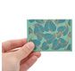 PAPERTREE NATURE Mini Message env + card 6x8,5cm Ocean/gold