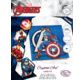 MARVEL Captain America carte à diamanter 18x18cm Crystal Art