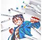 GRAPH'IT BRUSH & EXTRA FINE Set 12 marqueurs - MANGA SHONEN