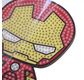 CRYSTAL ART Kit figurine à diamanter Iron Man