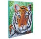 CRYSTAL ART Kit tableau broderie diamant 30x30cm Tigre dans la jungle