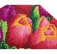 CRYSTAL ART Kit tableau broderie diamant 30x30cm Tulipes