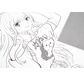 GRAPH'IT Trame Transfer Manga - Laine A4