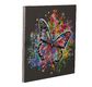 CRYSTAL ART Kit tableau broderie diamant 30x30cm Papillon multicolore