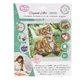 CRYSTAL ART Kit carte broderie diamant 18x18cm Bébé tigre