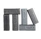 DERWENT - XL GRAPHITE - boîte métal 6 blocs graphite aquarellable