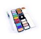 ART & GO Palette Aquarelle Accordéon - 18 couleurs METALLIK