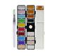 ART & GO Palette Aquarelle Accordéon - 18 couleurs METALLIK