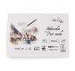 SM-LT Cartes Postales Papier Aquarelle 10,5x15cm 300g 20fl 100% coton