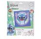 CRYSTAL ART Kit Carte à diamanter 18x18cm Stitch