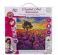 CRYSTAL ART Kit tableau broderie diamant 30x30cm- Lavande