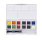 DERWENT - AQUARELLE Palette 12 demi-godets