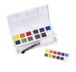 DERWENT - AQUARELLE Palette 12 demi-godets