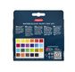 DERWENT - AQUARELLE Palette 24 demi-godets