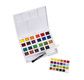 DERWENT - AQUARELLE Palette 24 demi-godets