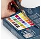 DERWENT - AQUARELLE Palette 24 demi-godets