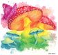DERWENT - INKTENSE - palette 24 1/2 godets encre aquarellables
