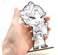 GRAPH'IT CHIBIS - KIT COLORIAGE FIGURINE - MATSURI
