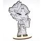 GRAPH'IT CHIBIS - KIT COLORIAGE FIGURINE - MATSURI
