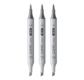 COPIC Ciao Set de 4 SHADE Light Warm Grey
