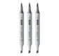 COPIC Ciao Set de 4 SHADE Dark Cool Grey