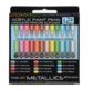TOOLI Marqueur Acrylique Set Metallics 12 couleurs EF 07mm
