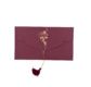PAPERTREE SAKURA Enveloppe Cadeau 19X10 cm Prune/Violet