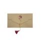 PAPERTREE SAKURA Enveloppe Cadeau 19X10 cm Ivoire/Rose