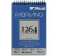 FABRIANO 1264 Bloc Papier Dessin Noir A5 200g-Spiral haut-20fl14,8x21