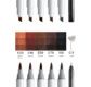 COPIC Ciao Set de 6 Portrait EARTH CHARM