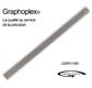 Thick steel ruler - 1mm thick - 24mm - 50cm