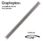 Steel double-sided flexible ruler - 0,5mm thick - 13mm - 50cm
